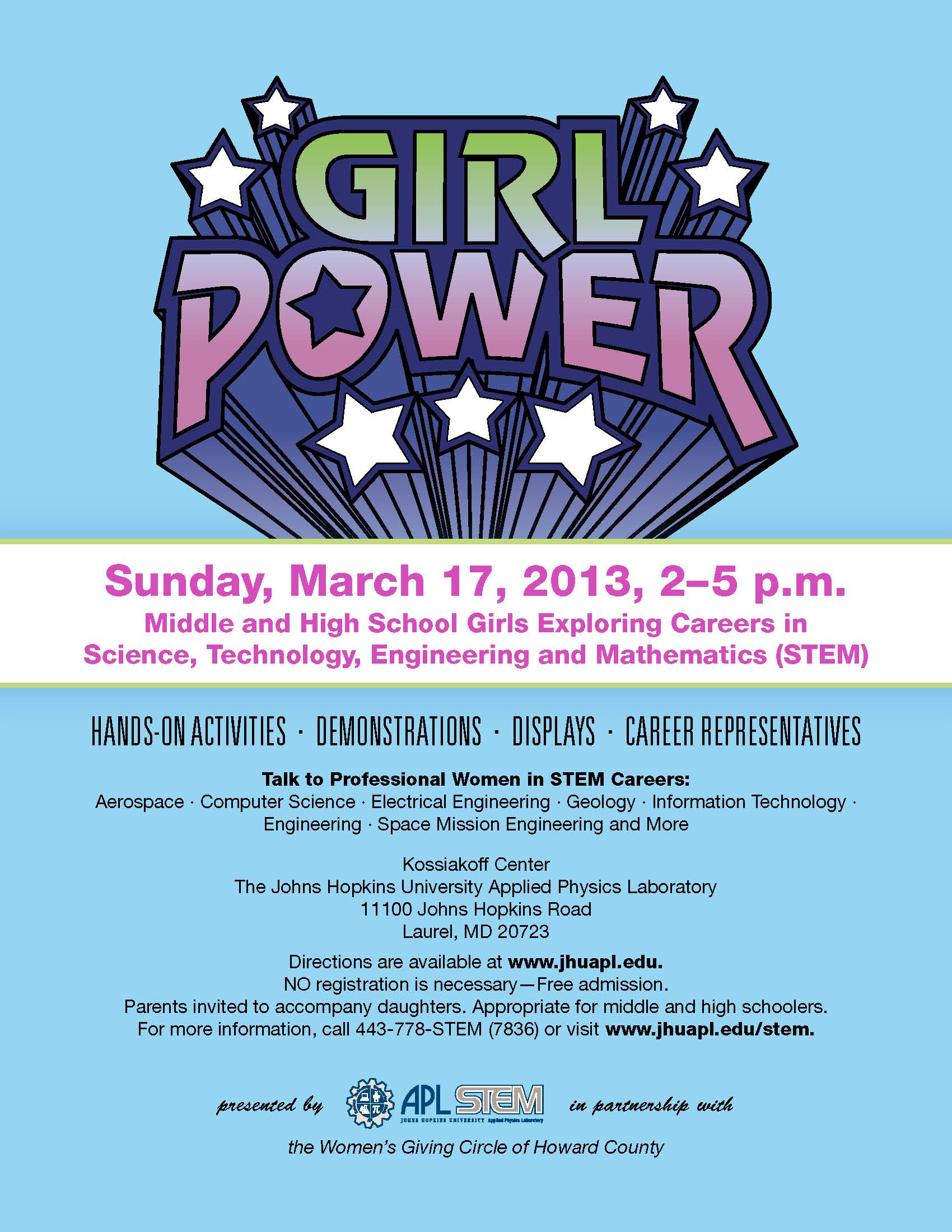 Girl Power 2013 poster