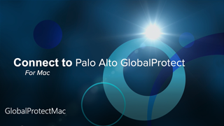 Connect to Palo Alto GlobalProtect for Mac