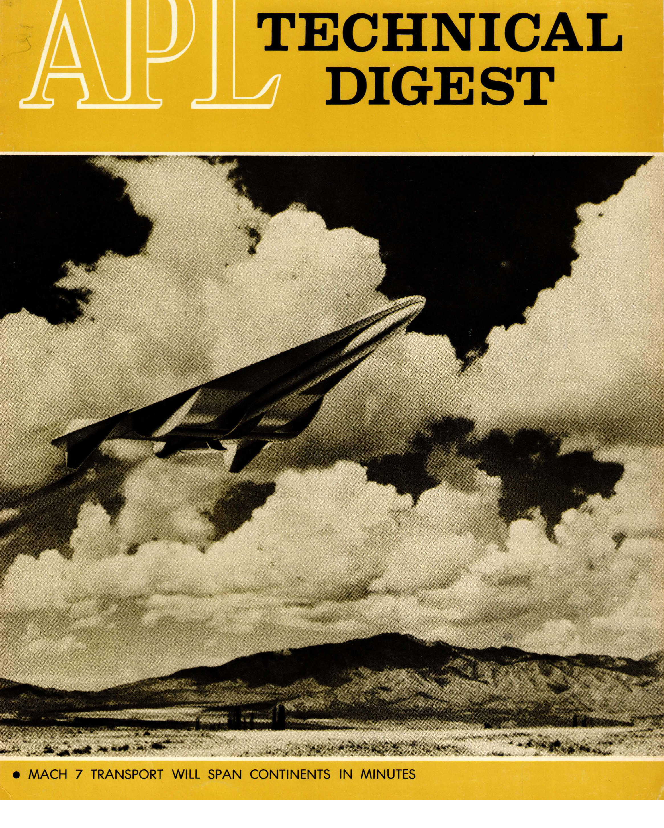 Tech Digest Vol.1 Num.2 Cover