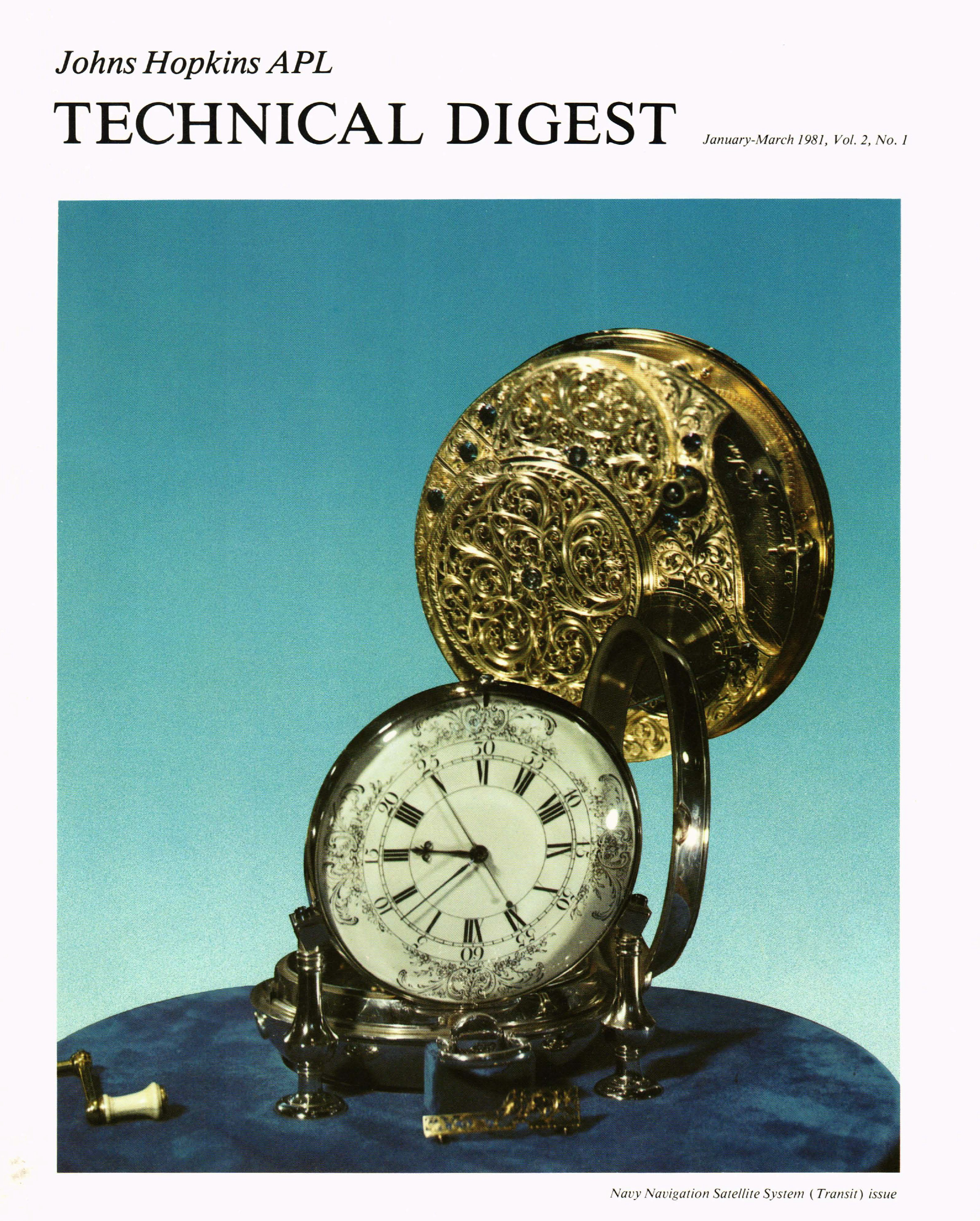 Tech Digest Vol.2 Num.1 Cover