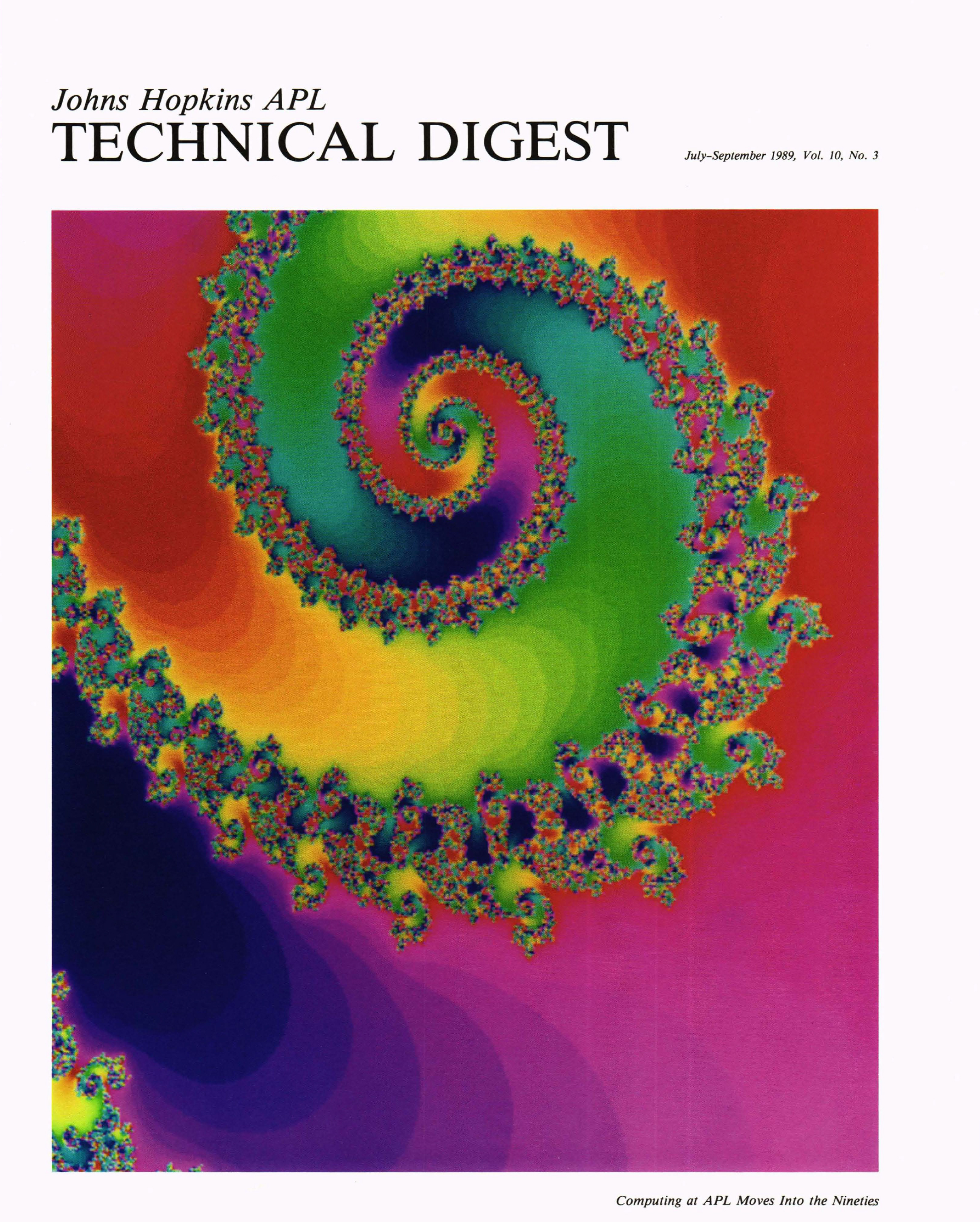 Tech Digest Vol.10 Num.3 Cover