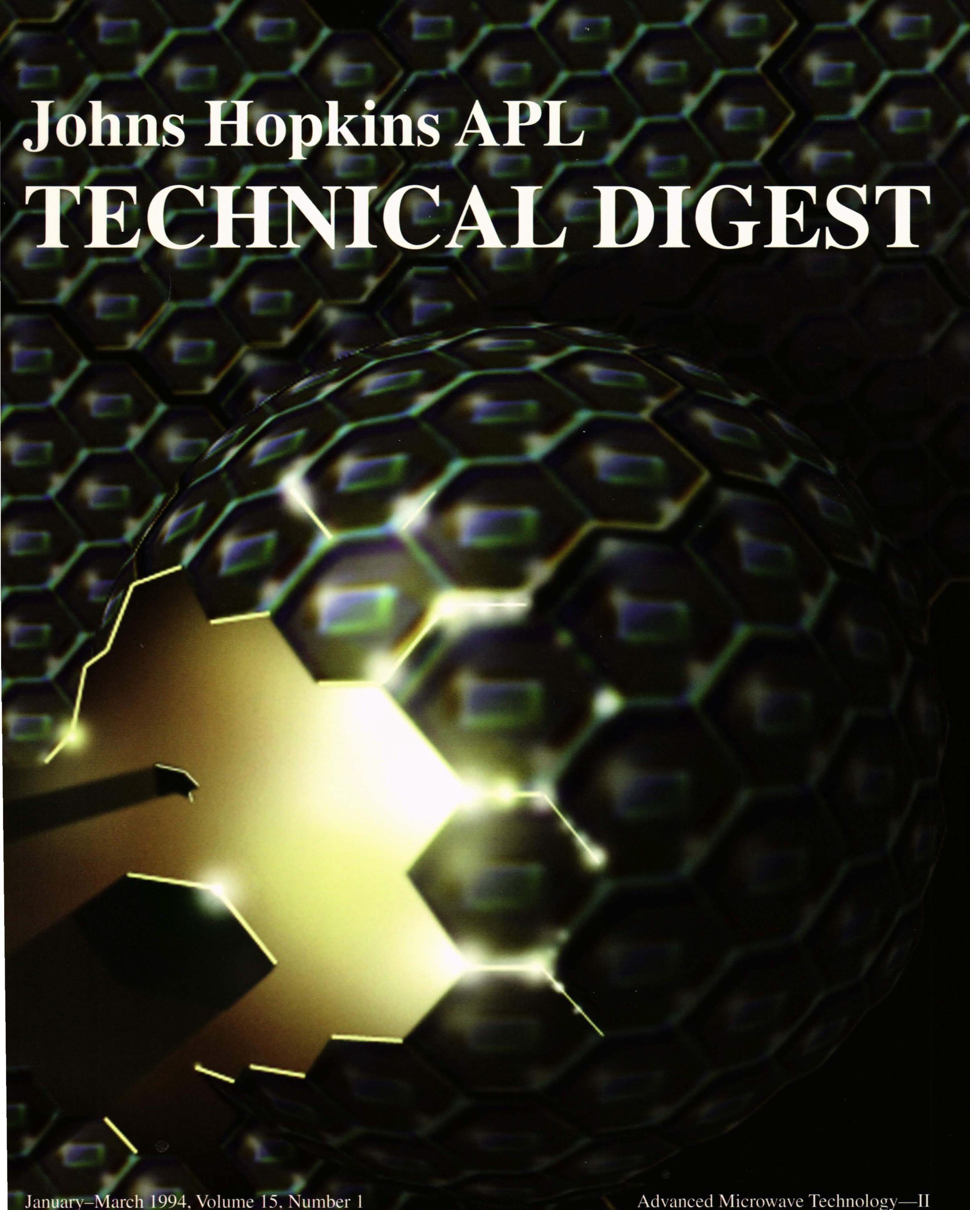 Tech Digest Vol.15 Num.1 Cover