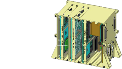Rendering of instrument boards that have the processor that runs SMART Nav