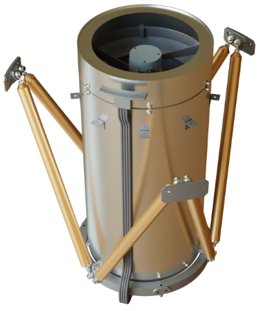 Rendering of the DRACO instrument