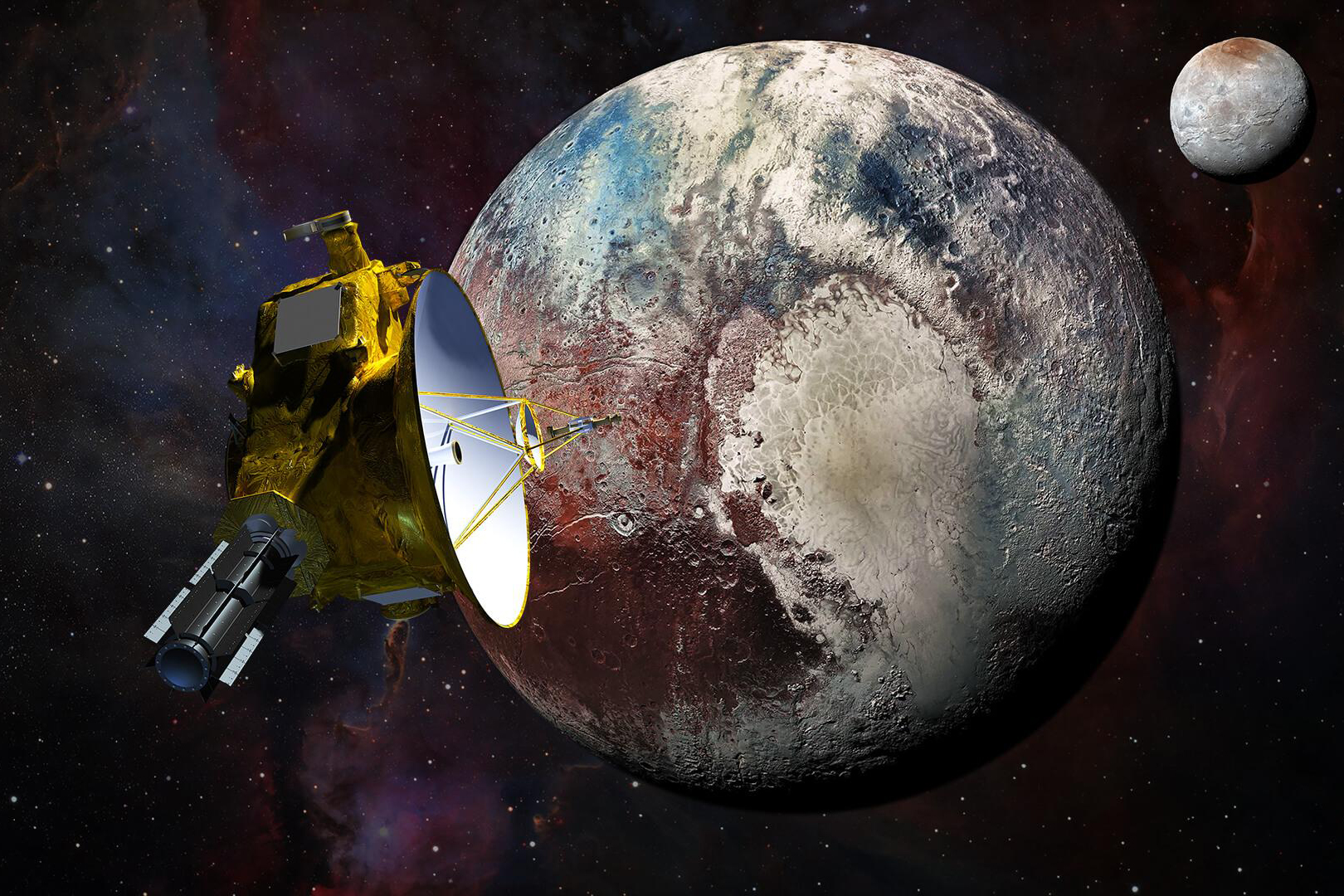 Artist's rendering of New Horizons