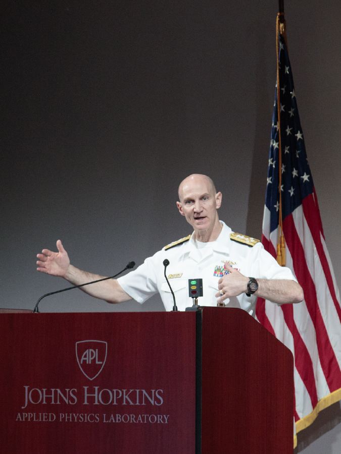 Adm. Frank Caldwell, USN — director, Naval Nuclear Propulsion Program