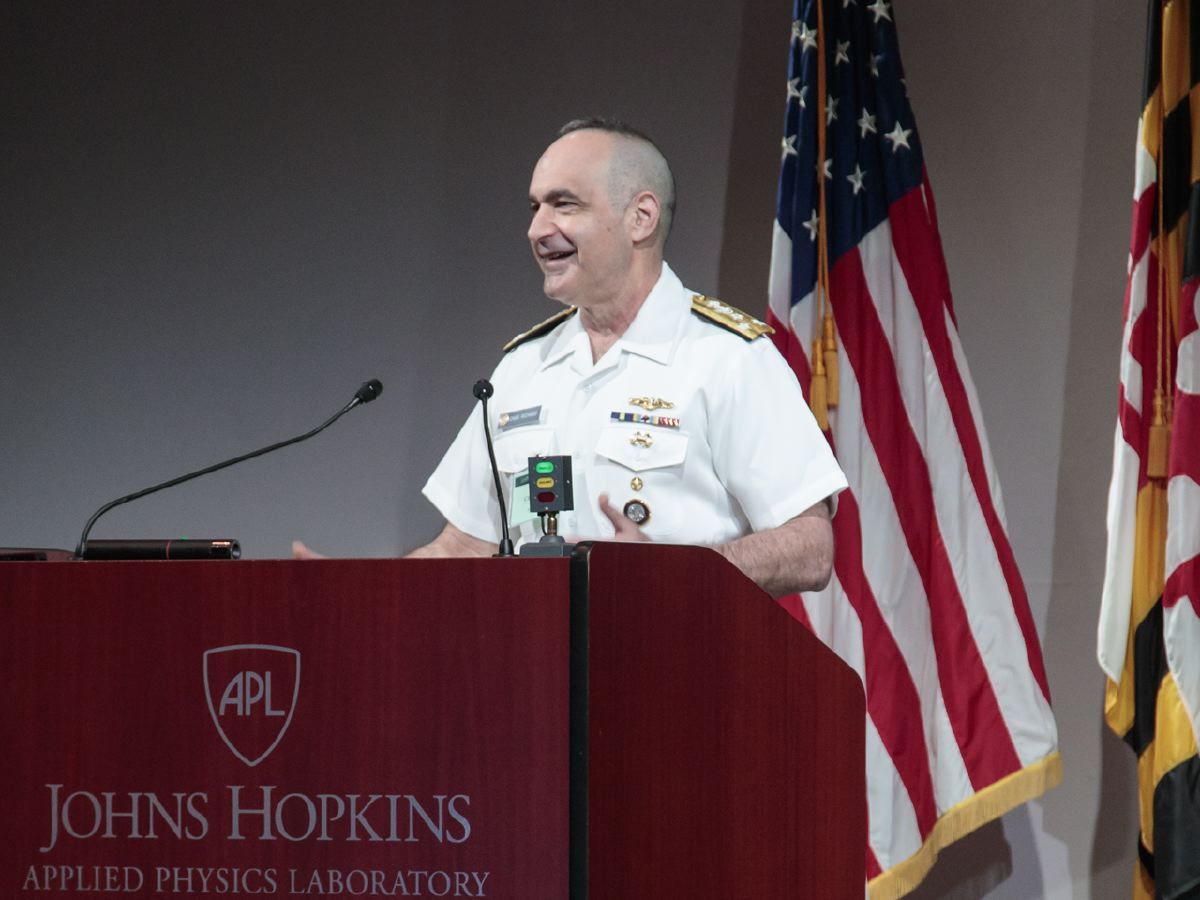 Vice Adm. Chas Richard, deputy commander, USSTRATCOM