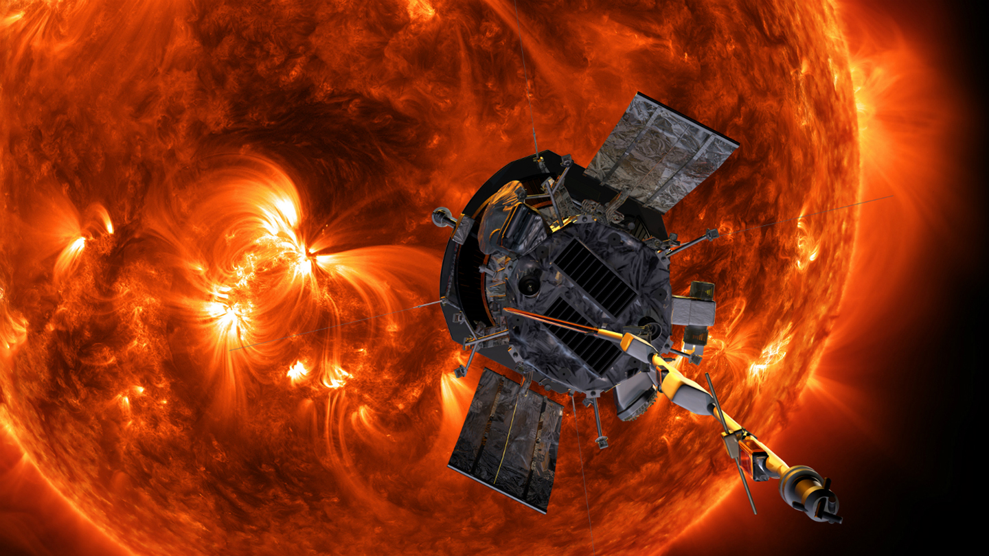 Artist rendering of Parker Solar Probe