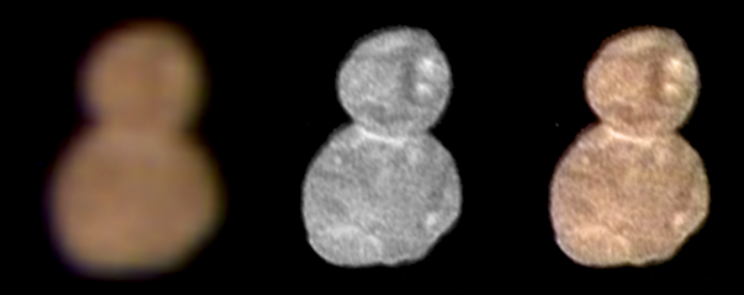 The first color image of Ultima Thule