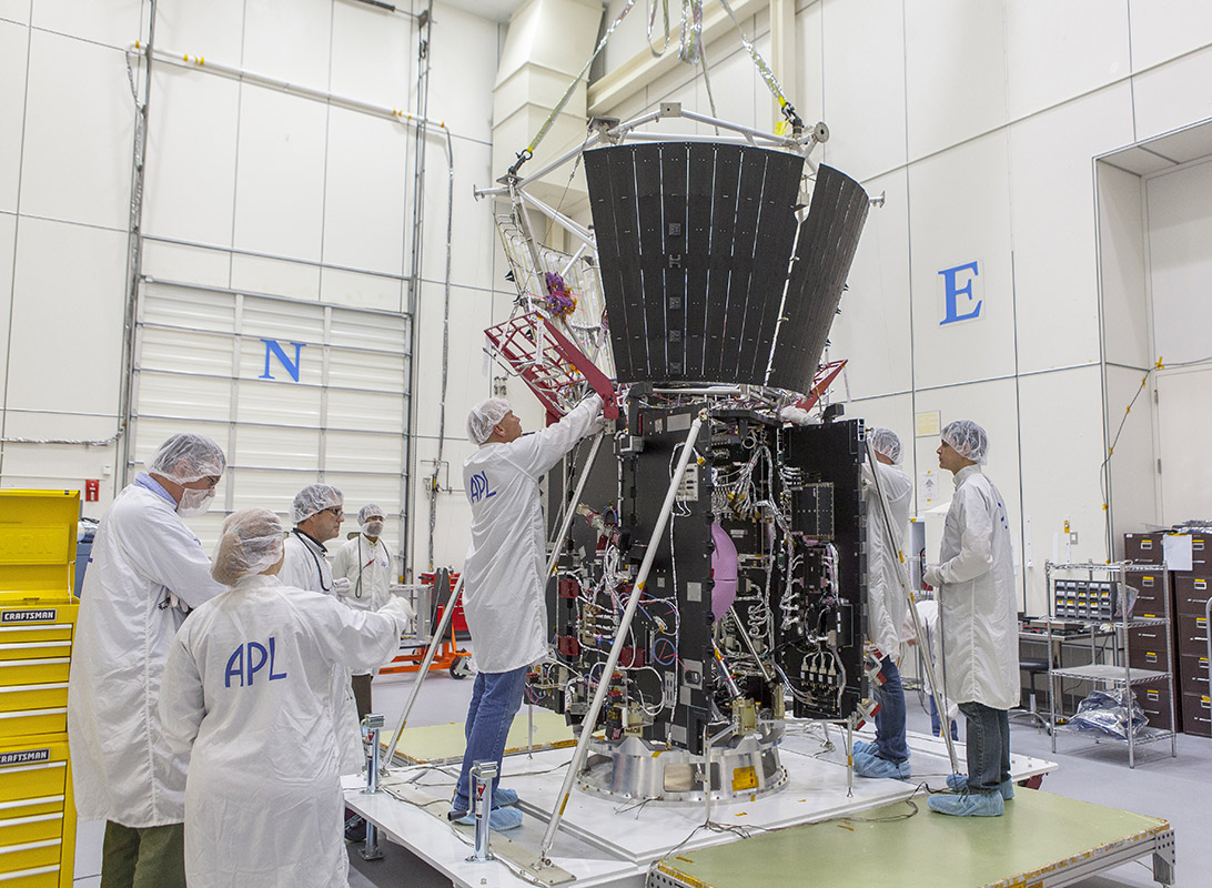 Parker Solar Probe mission integration and testing team members