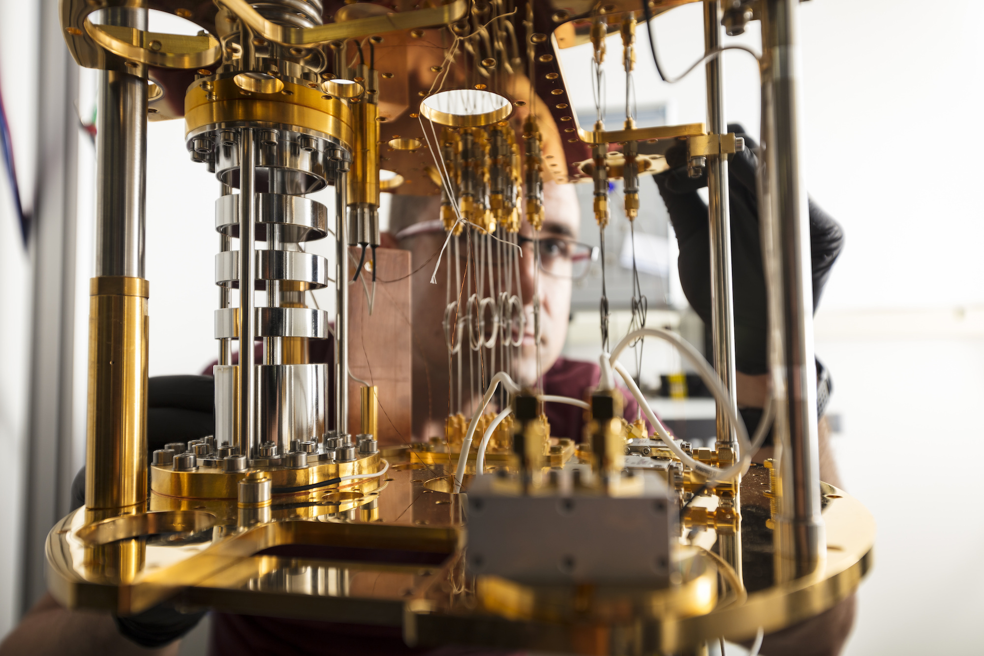 APL’s low-temperature test bed lab is an experimental facility for quantum computing simulations.