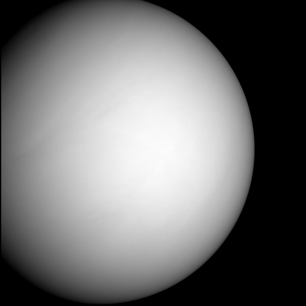 Venus as captured by NASA’s MESSENGER spacecraft on June 5, 2007