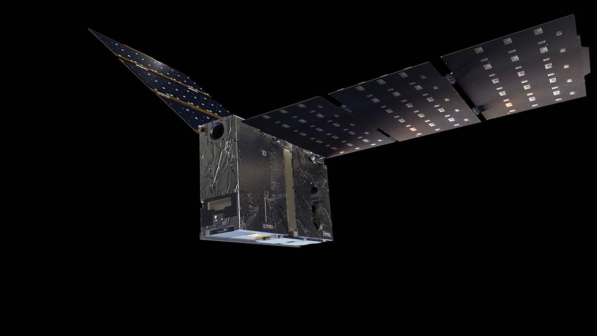 Artist’s impression of an EZIE SmallSat.