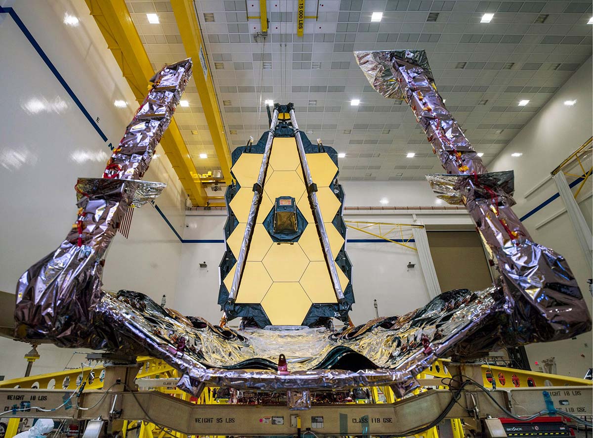 NASA’s fully integrated James Webb Space Telescope