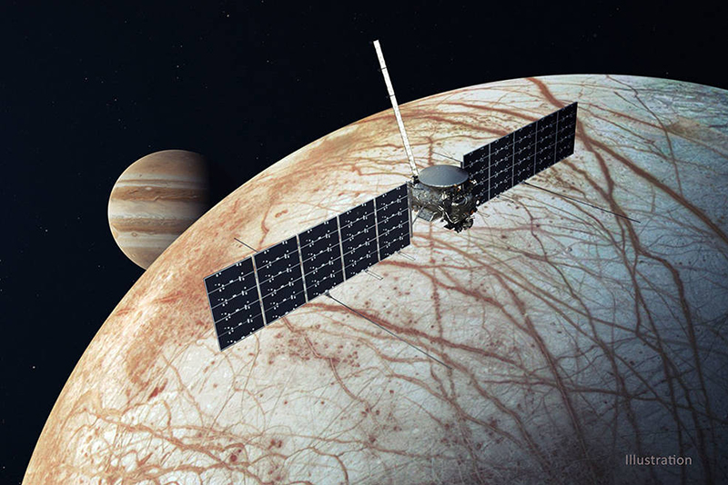 Artist’s impression of the Europa Clipper