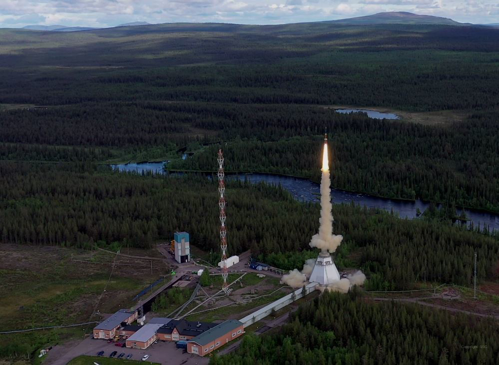 Esrange Space Center in northern Sweden