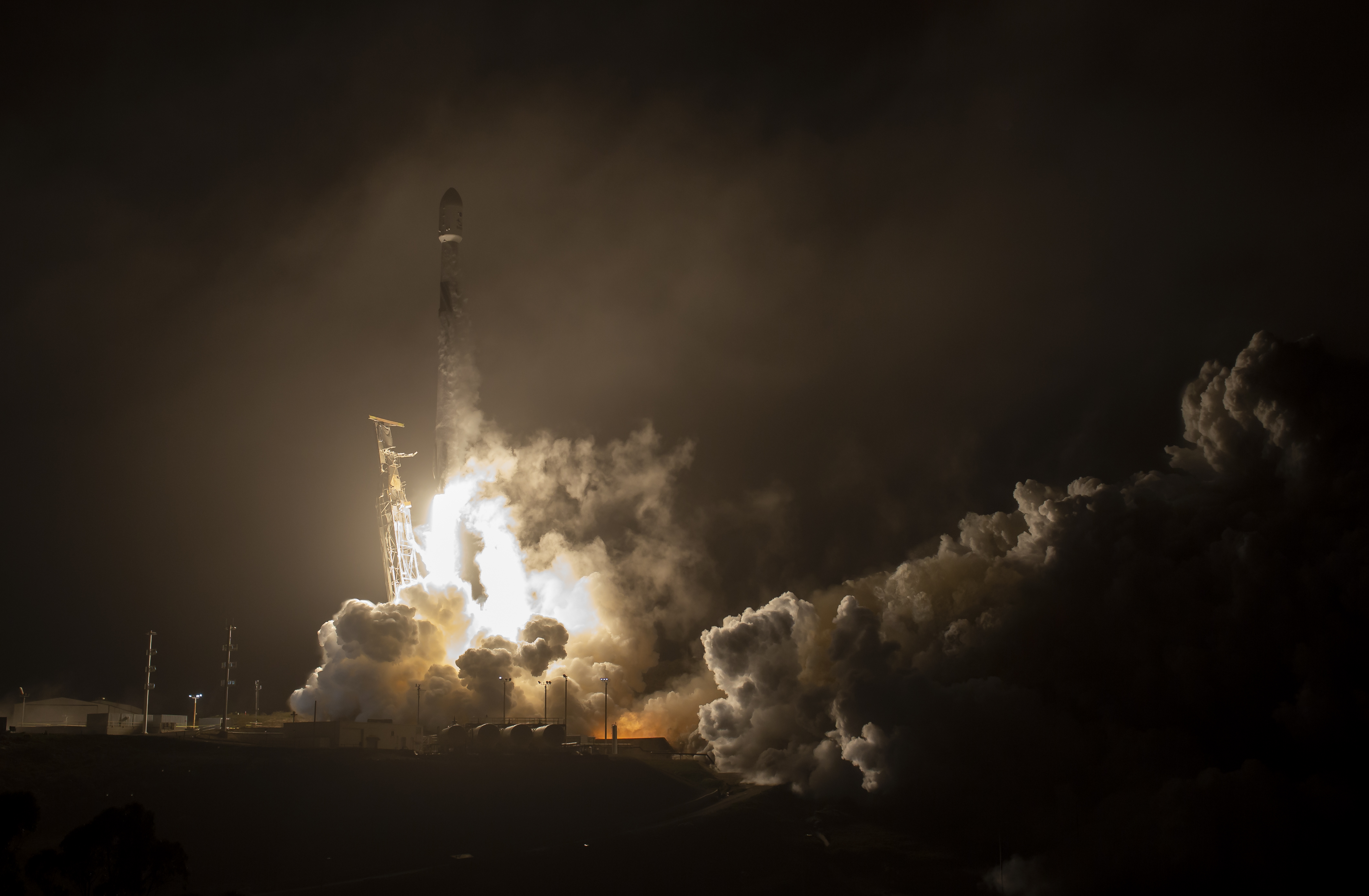 NASA’s Double Asteroid Redirection Test (DART) spacecraft sets off to collide with an asteroid in the world’s first full-scale planetary defense test mission. Riding atop a SpaceX Falcon 9 rocket, DART took off Wednesday, Nov. 24, from Space Launch Complex 4 East at Vandenberg Space Force Base in California.