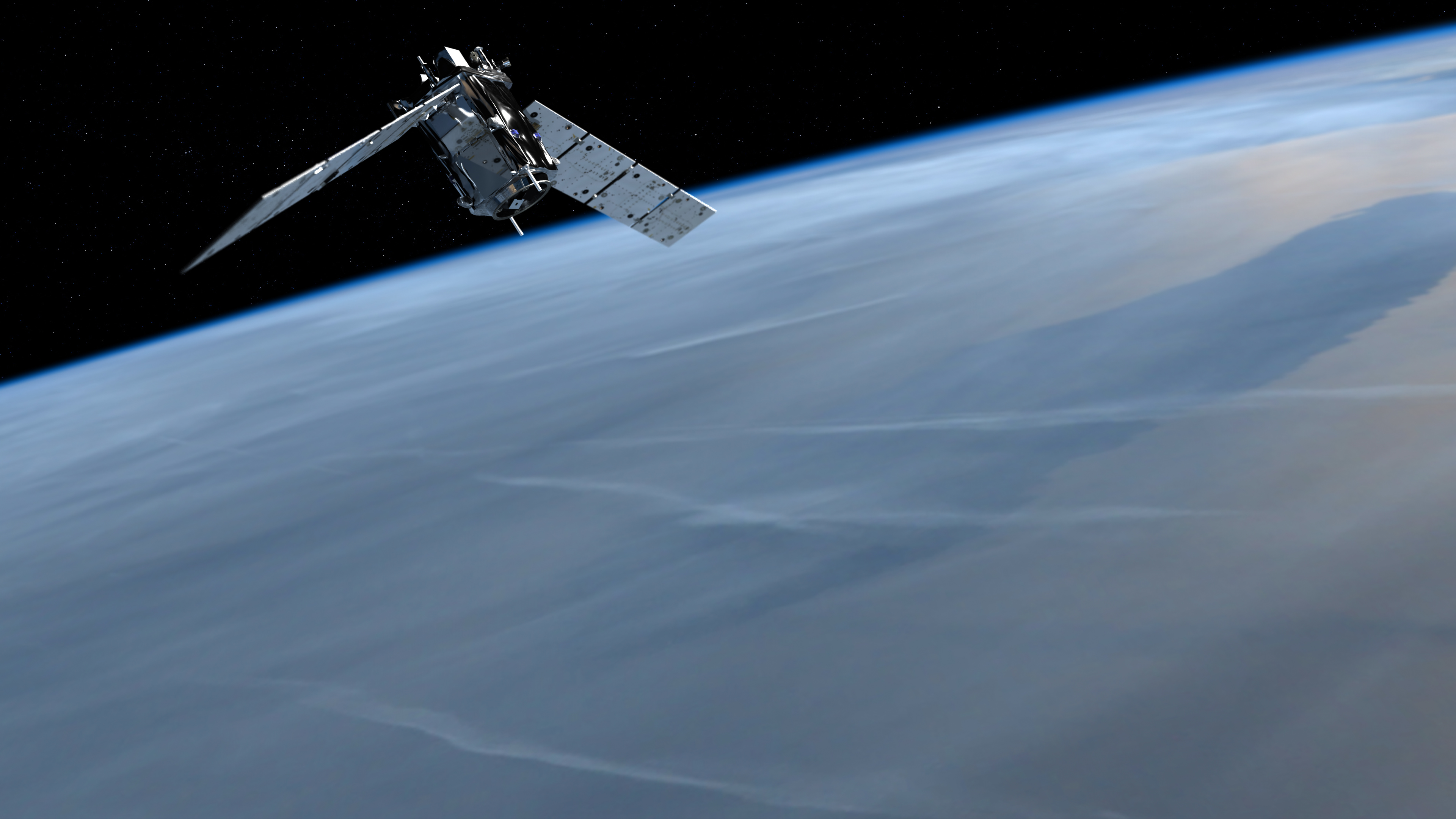 Artist rendering of NASA&#039;s TIMED mission