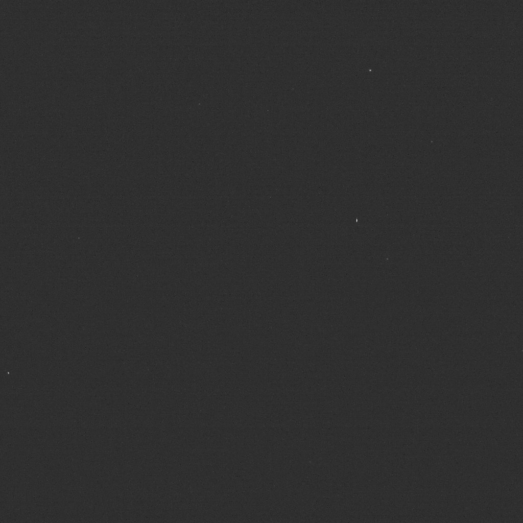 NASA’s DART image of stars