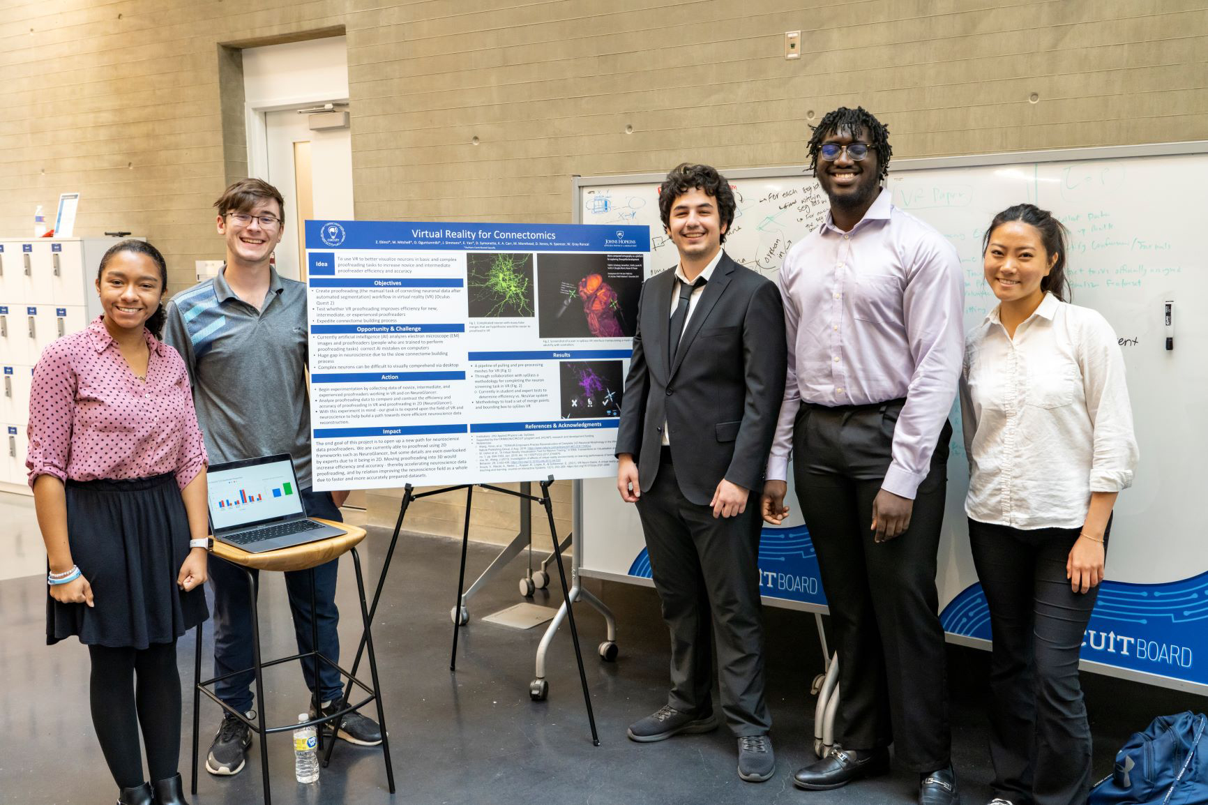 2022 CIRCUIT participants presented findings from their projects during the program’s summer showcase
