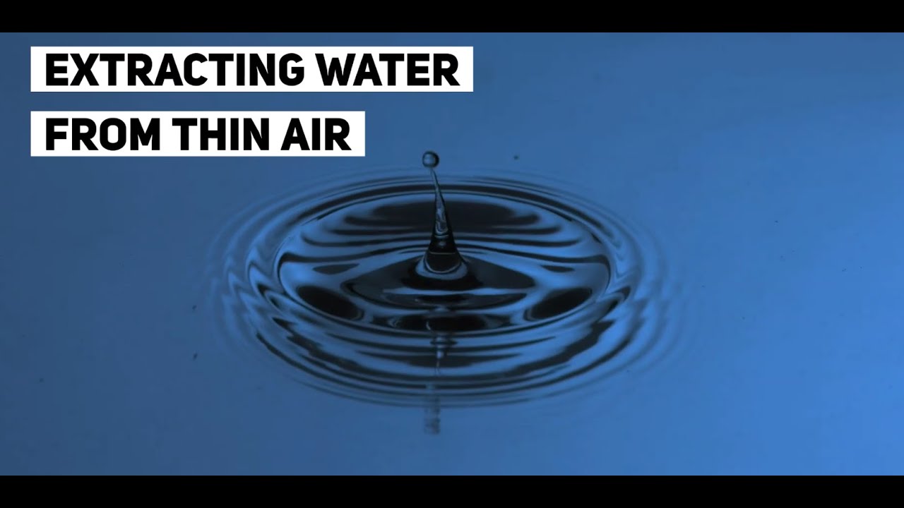 Extracting Water From Thin Air