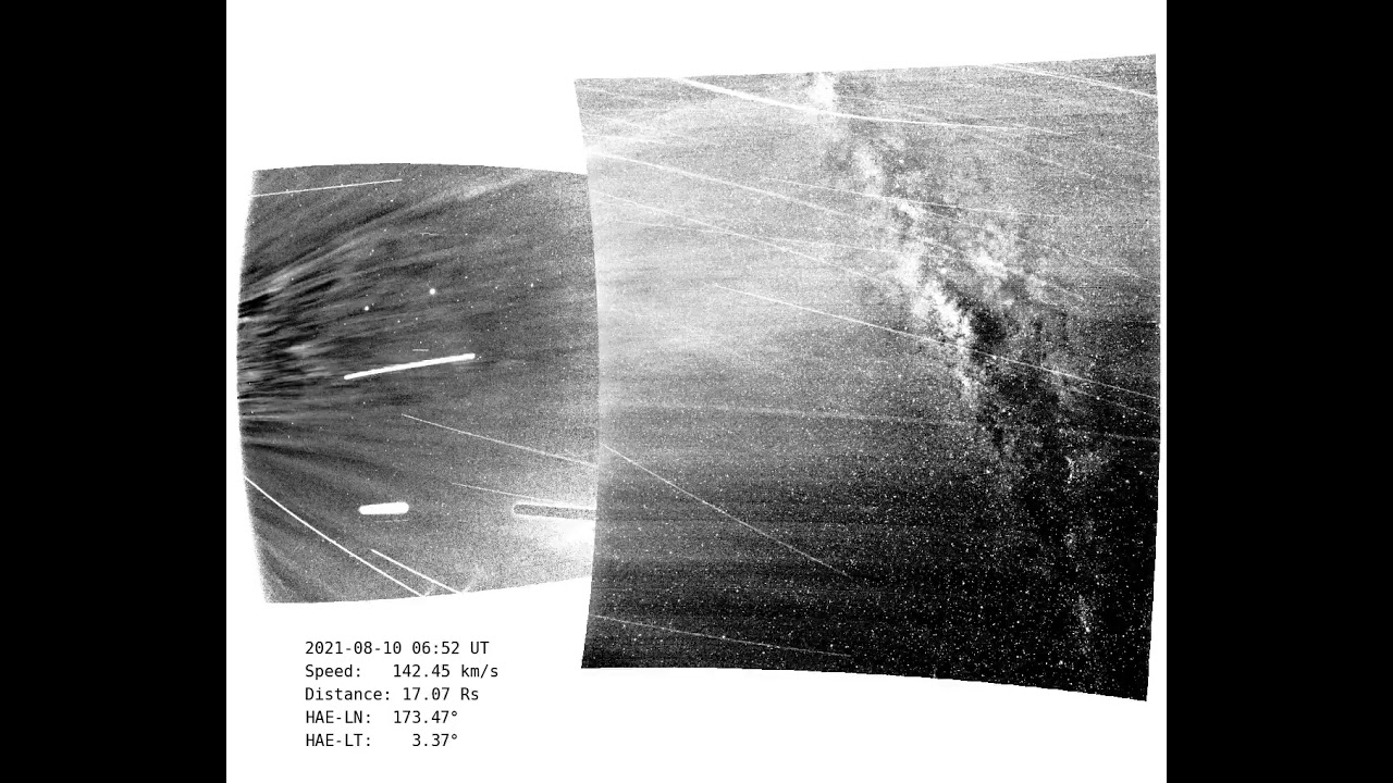 In early 2021, Parker Solar Probe flew through structures in the corona called streamers.