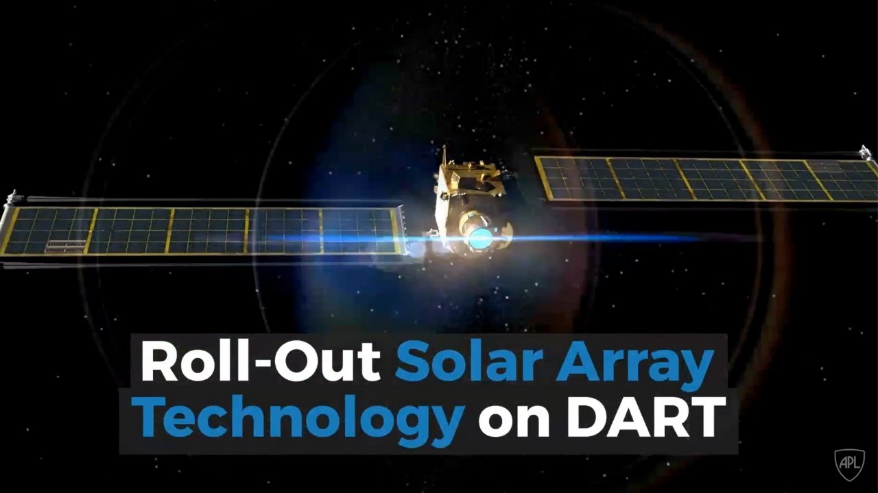 Roll-Out Solar Array Technology on DART