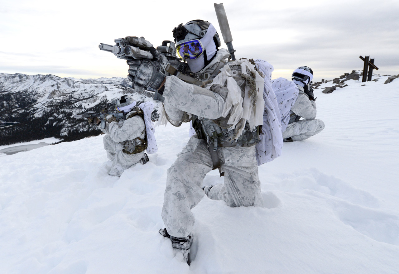 Special Operations Forces in an Arctic environment (Credit: U.S. Navy)