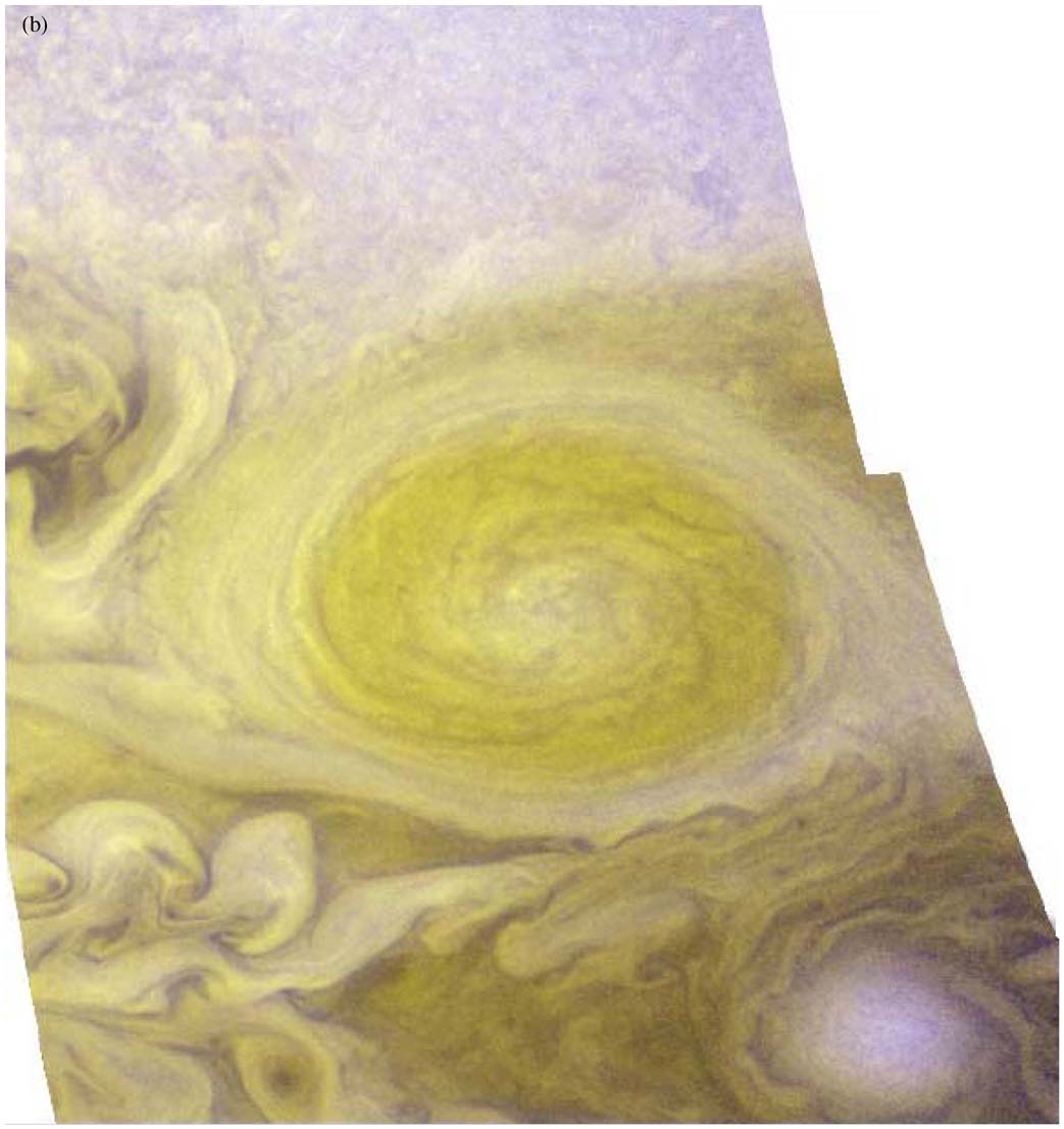 quasi-true-color view of Jupiter's Little Red Spot