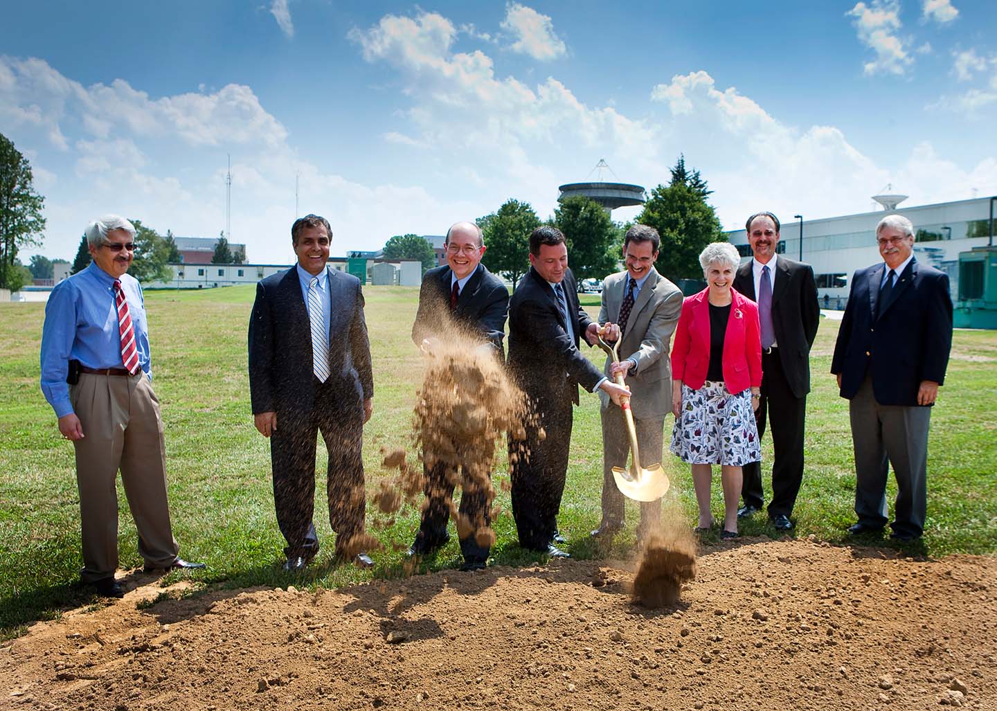 Breaking ground for the Johns Hopkins Applied Physics Laboratory's new spacecraft integration and test facility