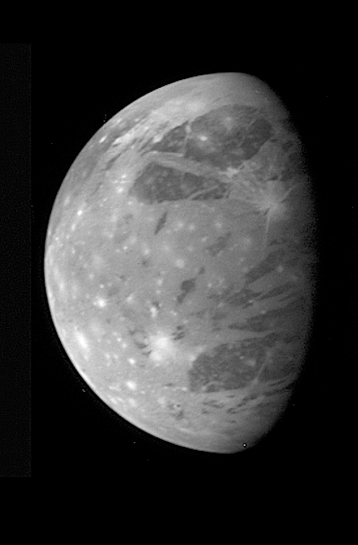 Ganymede from New Horizons