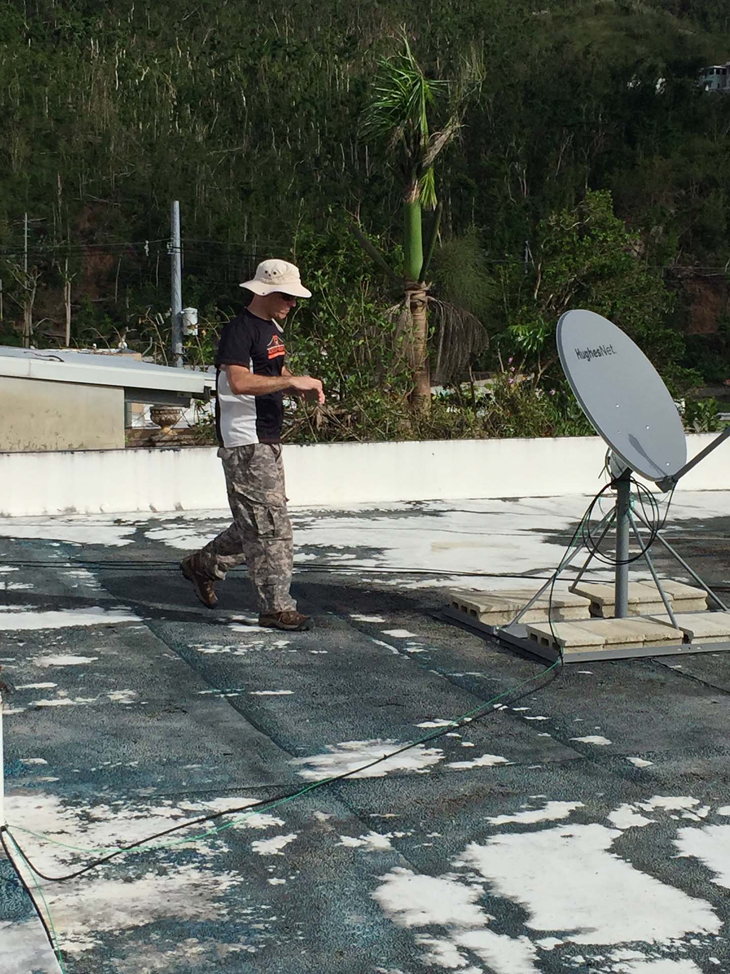 Merheb and his team began establishing free internet hotspots in areas of Puerto Rico that had been cut off