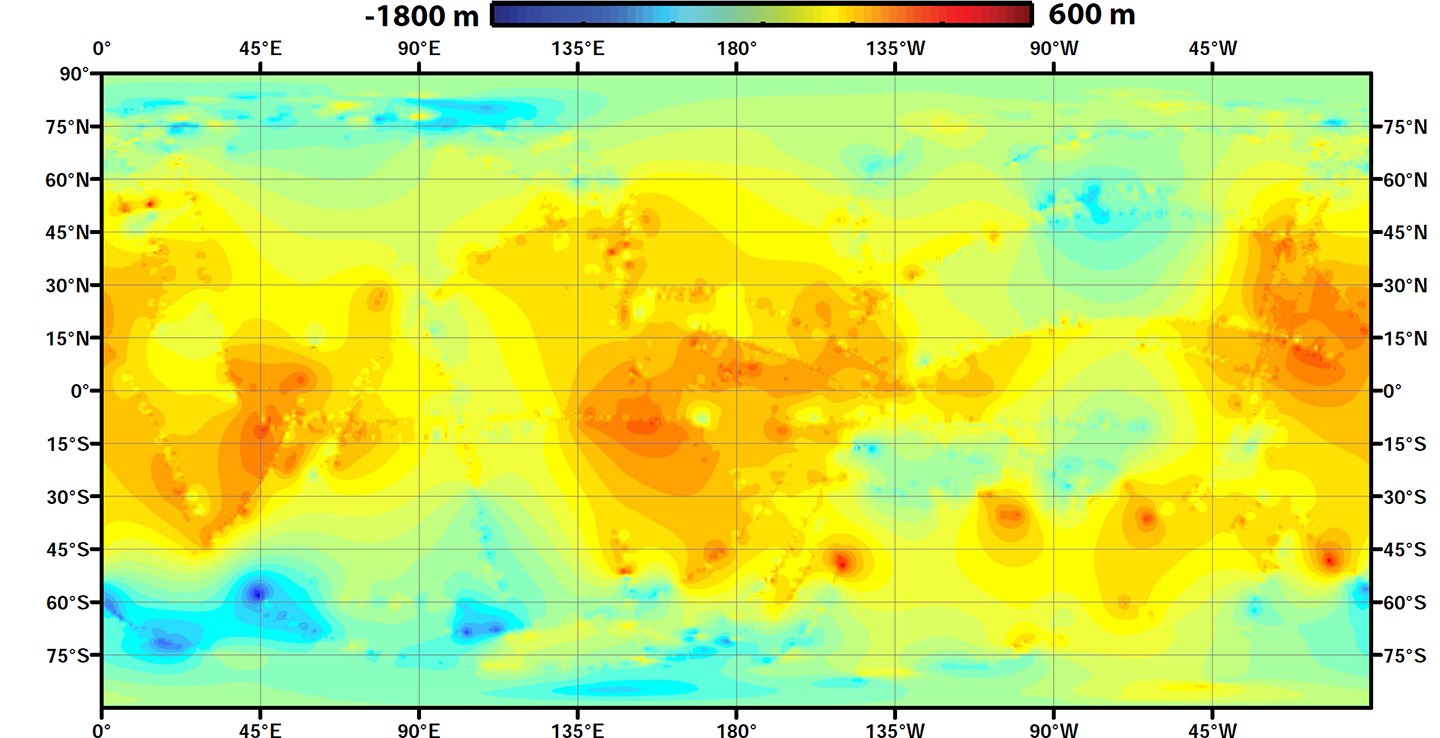 Latitude and west longitude coverage of the 30 Titan flybys for which