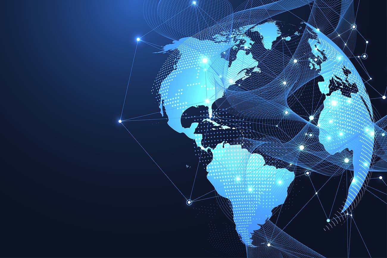 Global network (Credit: Bigstock)