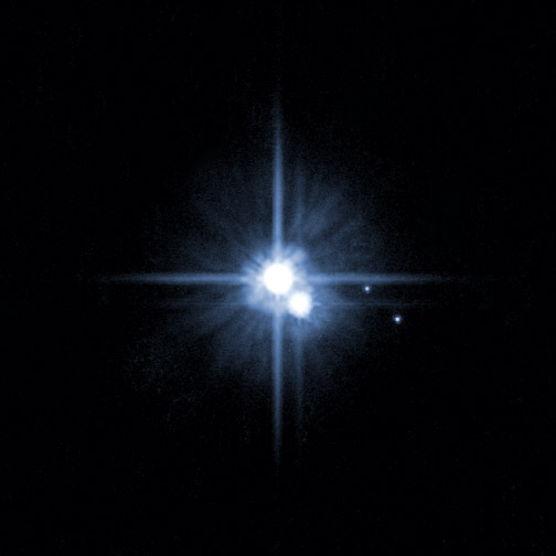 The Pluto System on Feb. 15, 2006