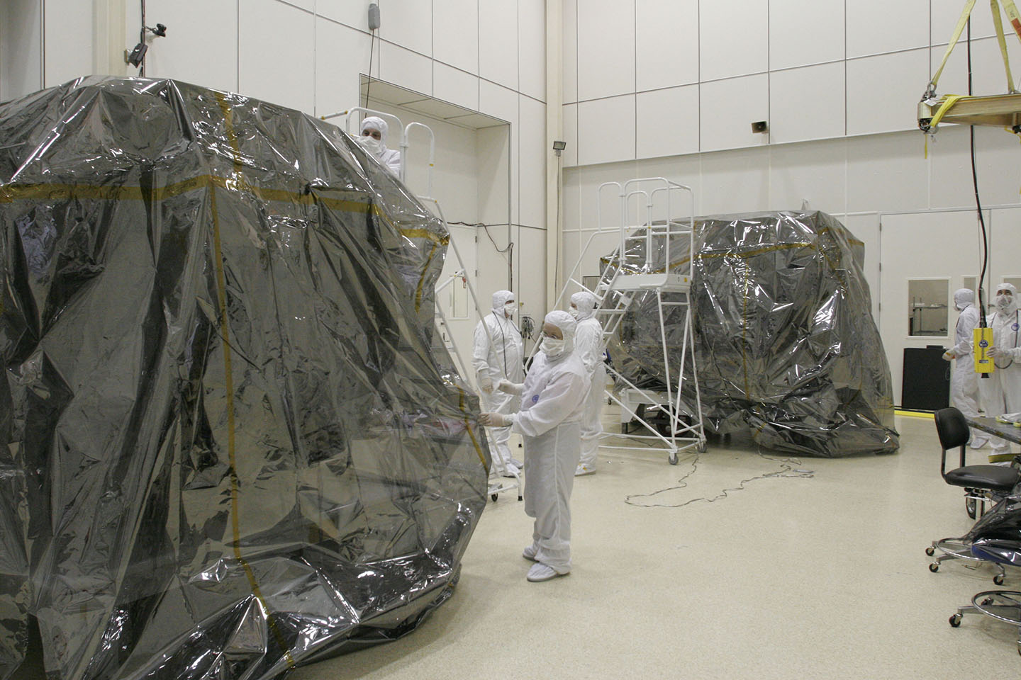 Preparing the twin STEREO observatories for transport