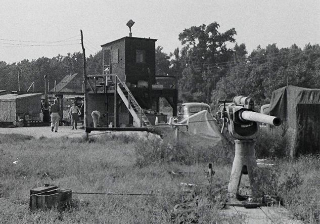 Proximity fuze testing in January 1942