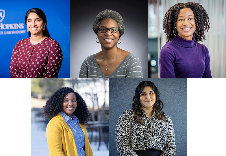 Five women from APL are honored with 2021 Women of Color (WOC) STEM Awards
