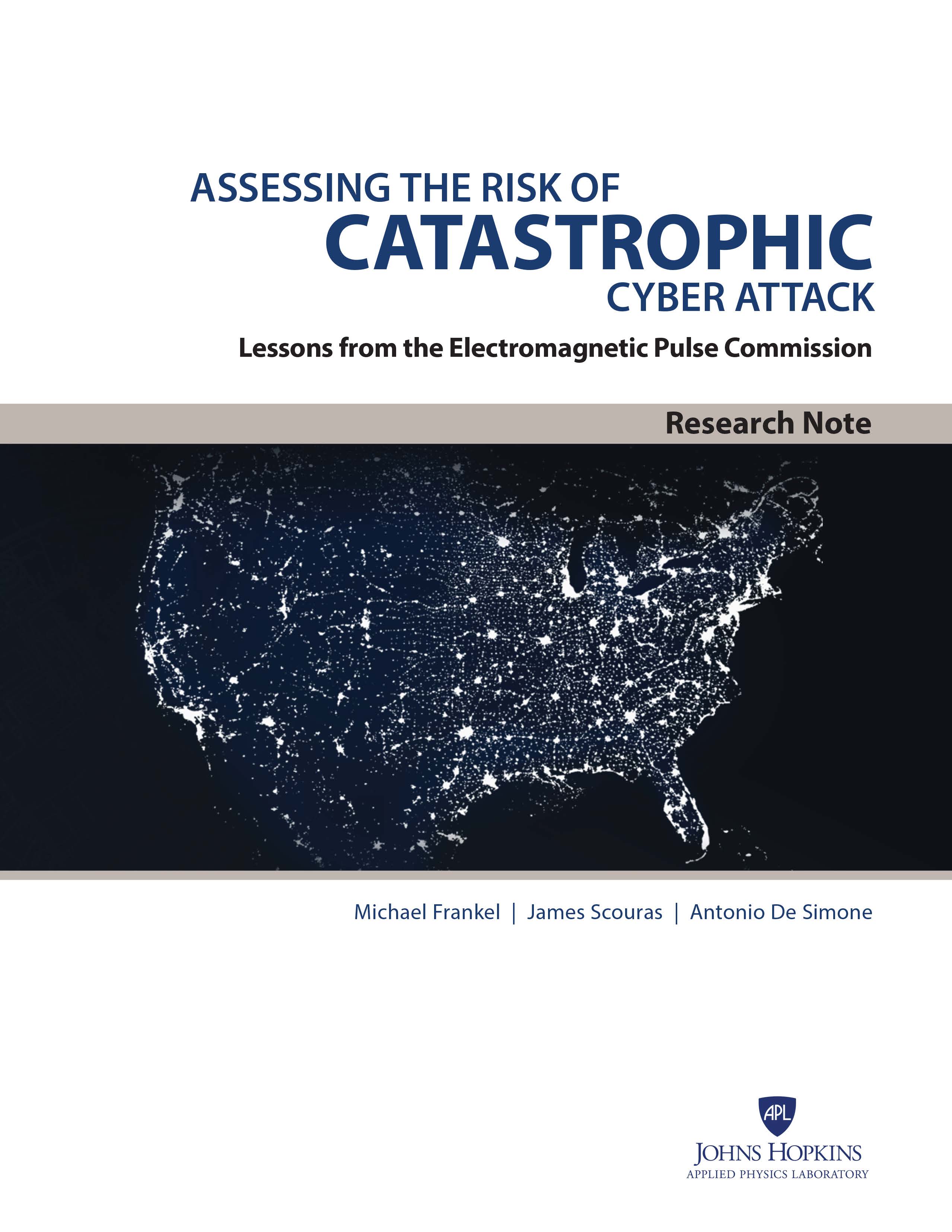 Cover of Assessing the Risk of Catastrophic Cyber Attack
