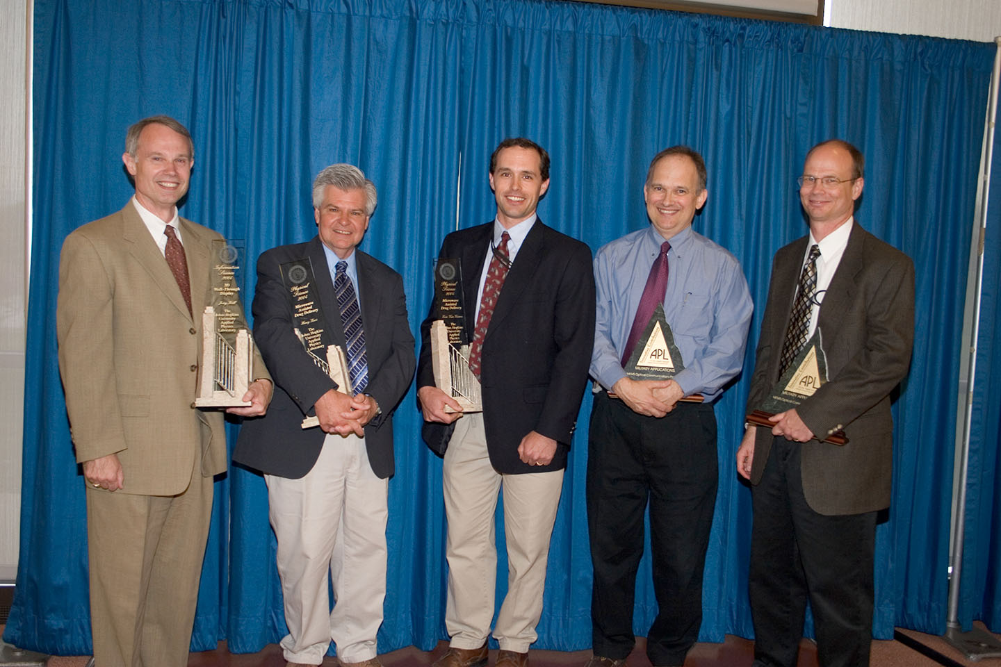 Jerry Krill, Henry Kues, Eric Van Gieson, Bradley Boone and Matthew Bevan