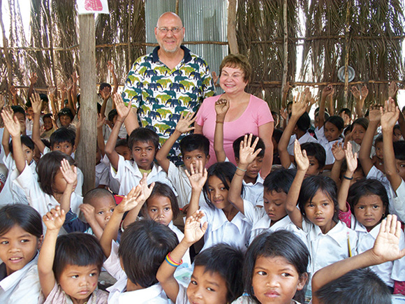 Ted Nieman and his wife Bonnie founded Cambodia We Care 