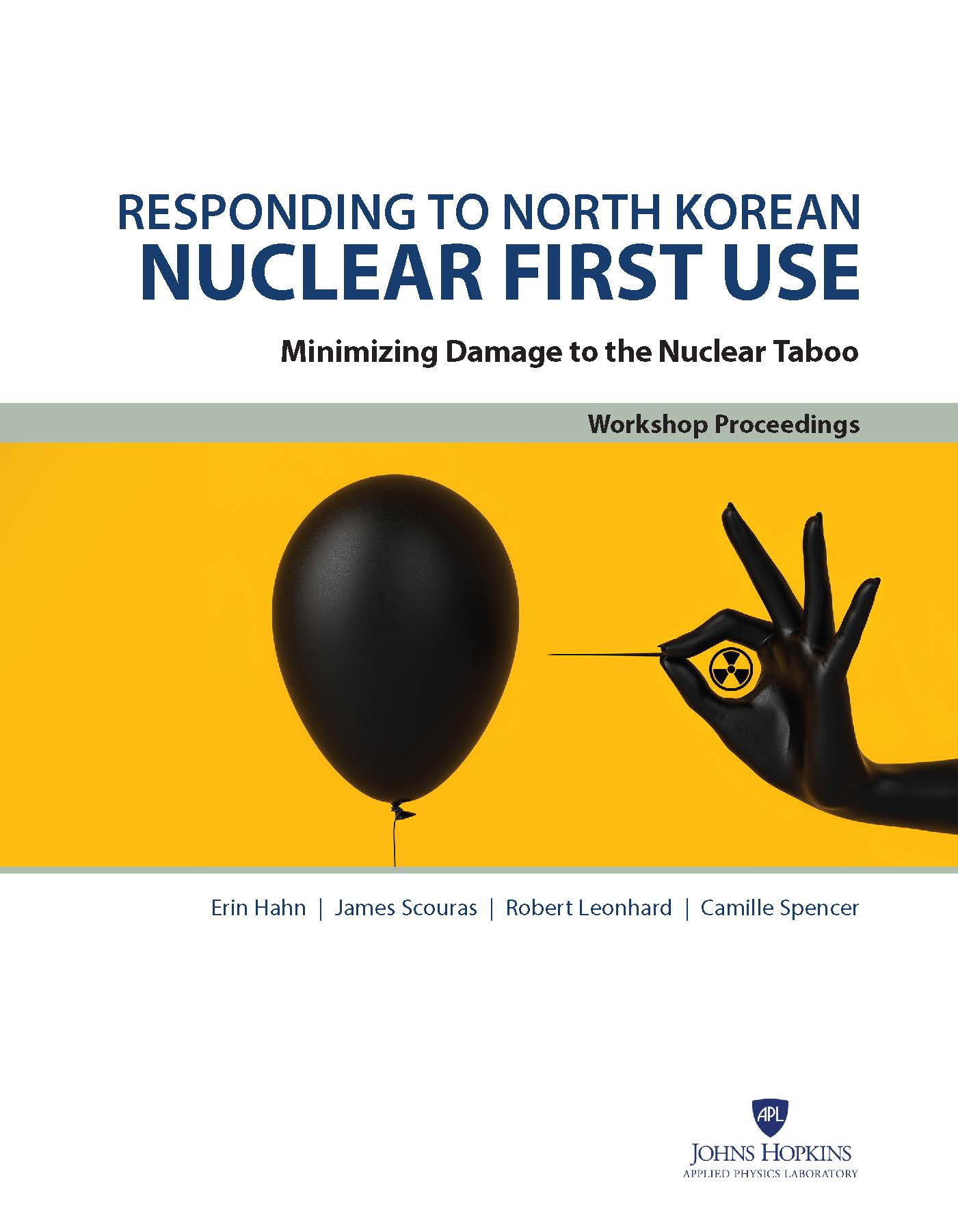 Cover of Responding to North Korean Nuclear First Use: Minimizing Damage to the Nuclear Taboo