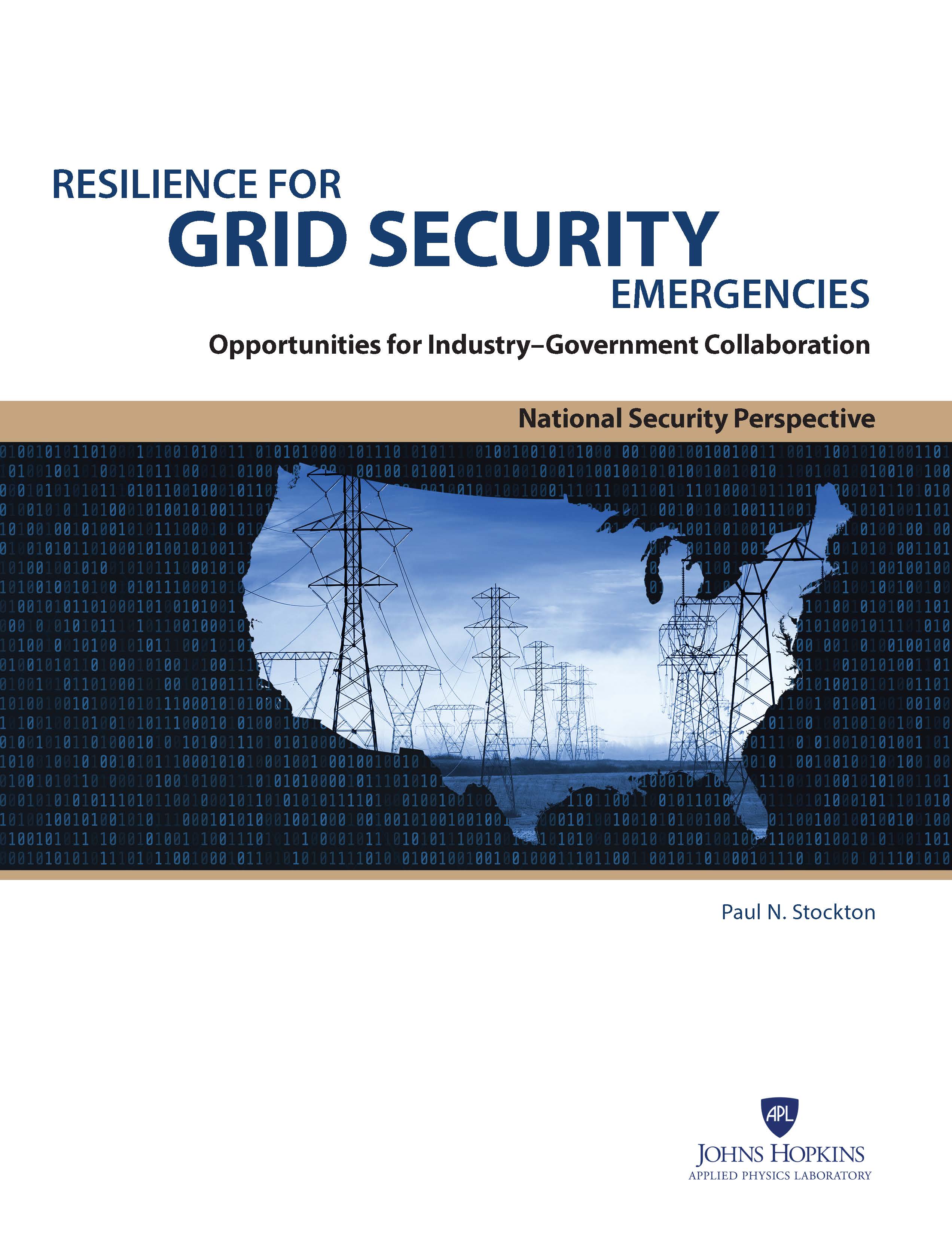 Cover of Resilience for Grid Security Emergencies: Opportunities for Industry–Government Collaboration