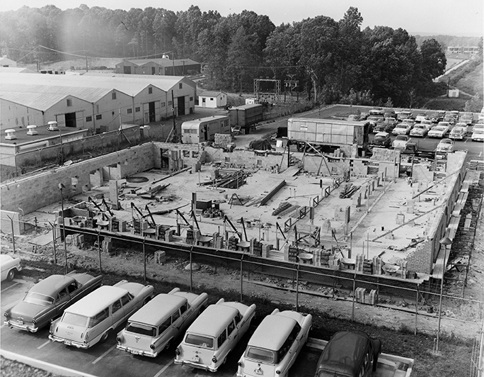 Building 3, the Computing Center (1961)