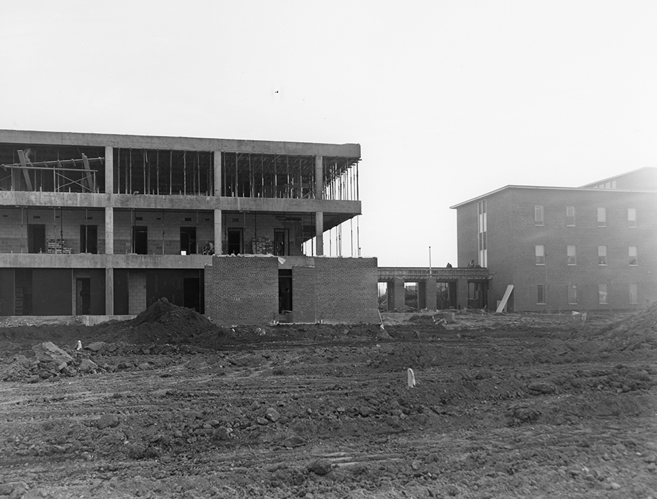 Construction of Building 4 (1963)