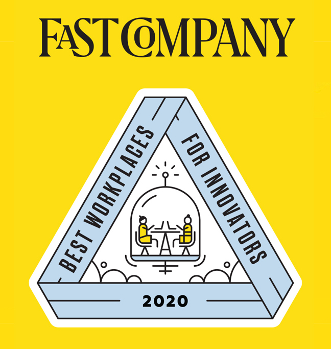 Fast Company Best Workplaces for Innovators 2020