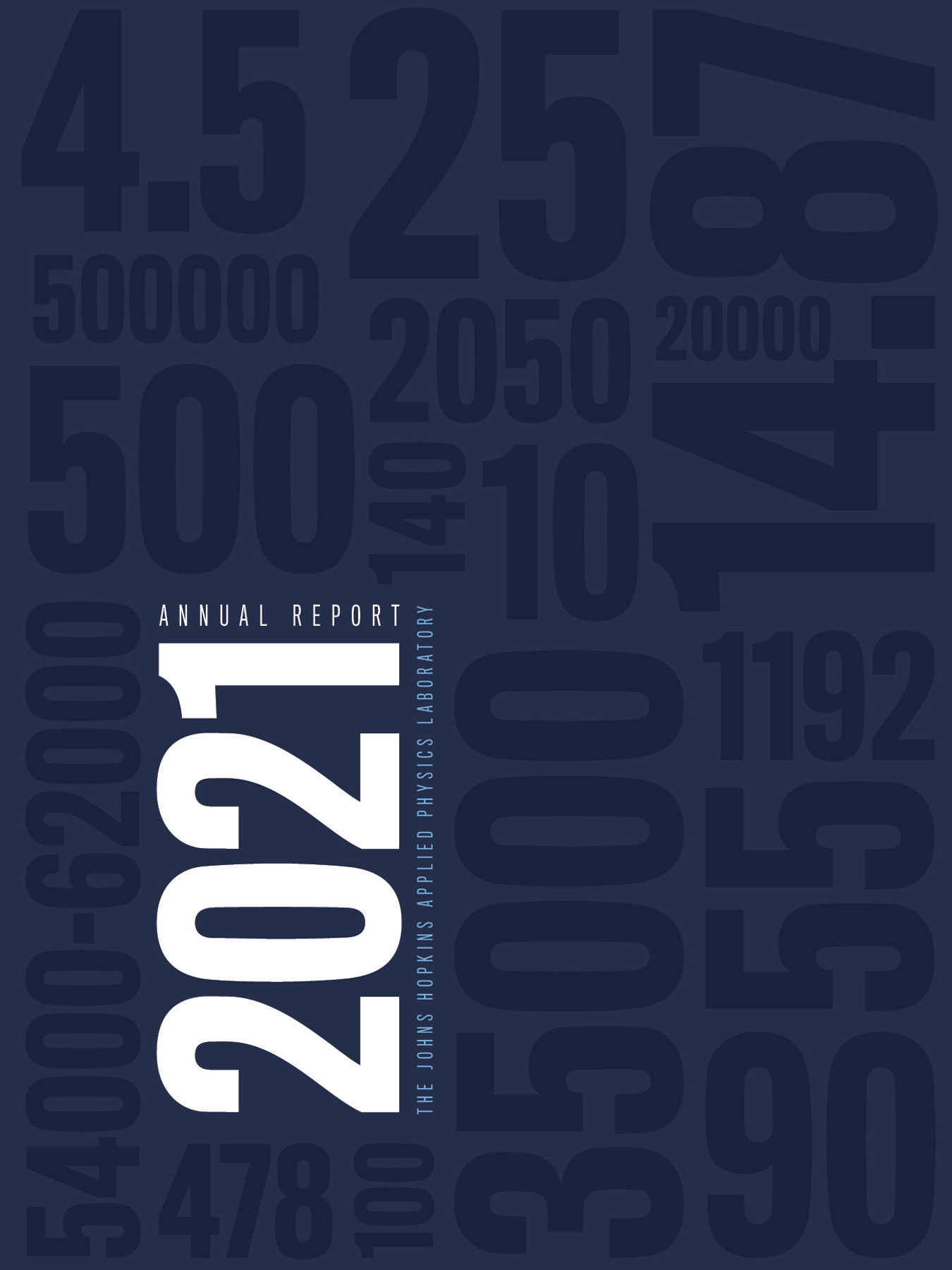 2021 Annual Report Cover