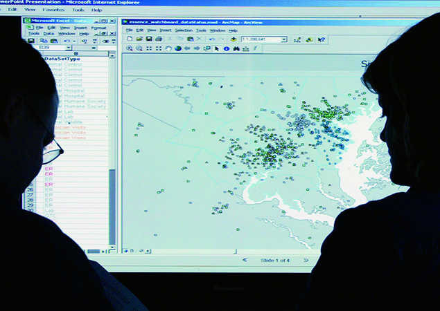 Electronic Surveillance System for the Early Notification of Community-based Epidemics (ESSENCE) disease-surveillance system