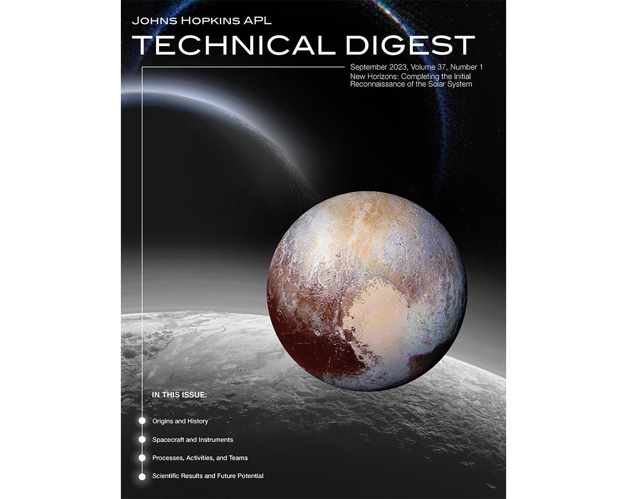 Cover of Johns Hopkins APL Technical Digest (Volume 37, Number 1)
