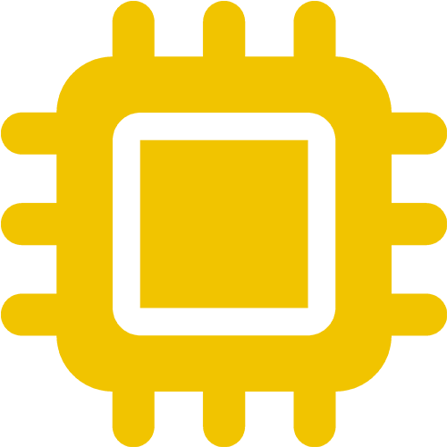 Illustration of a microchip